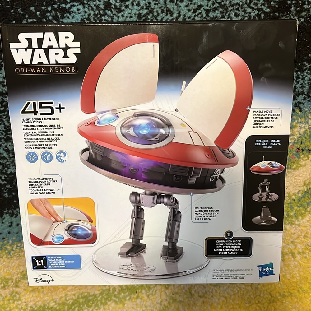 STAR WARS Obi-Wan Kenobi Lola LO-LA59 Interactive Animatronic Edition Droid. NIB